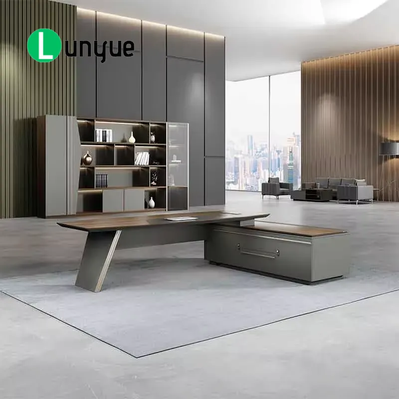 Office Furniture Solutions - Conjunto de Mesa e Cadeira Executiva