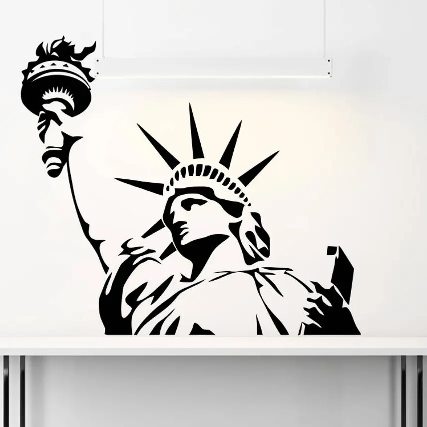 Office Furniture In Usa - EUA Estátua da Liberdade Adesivo de