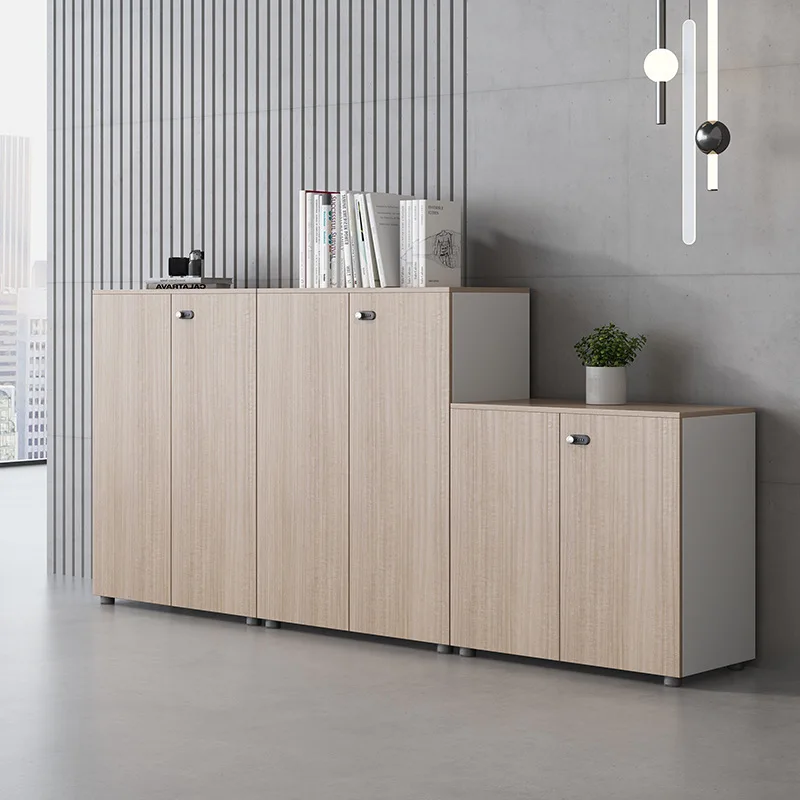 Office Furniture Filing Cabinets - Armário de Escritório Moderno de Madeira