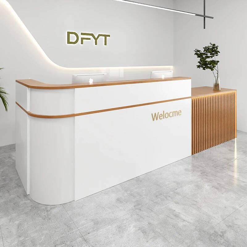 Office Furniture In Usa - Balcão de Recepção de Luxo para