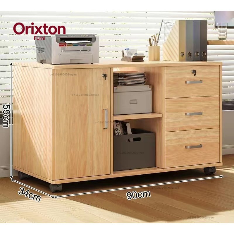 Office Furniture Filing Cabinets - Armário de arquivo removível com fechadura,