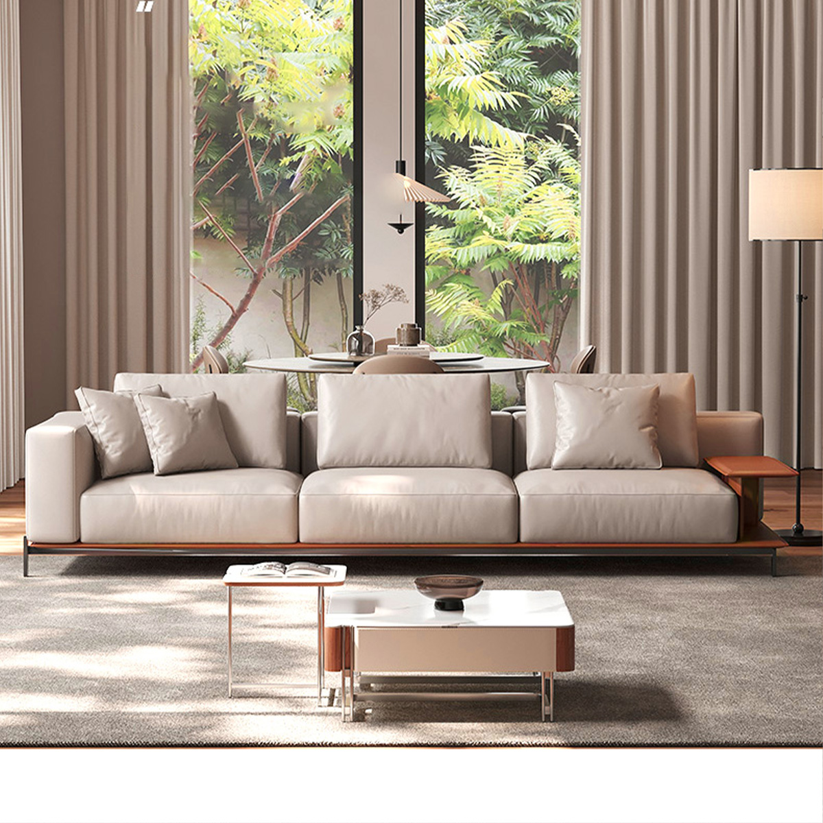Conjunto de Sofá e Mesa de Cen - Office Furniture Luxury avaliação e preço