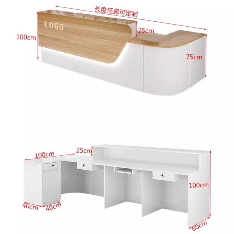 Balcão de Recepção de Luxo par - Office Furniture In Usa avaliação e preço