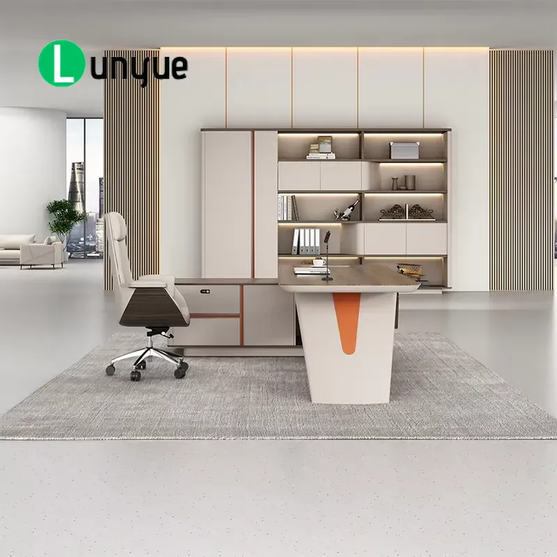 Mesa Executiva Moderna de Luxo - Office Furniture Solutions avaliação e preço