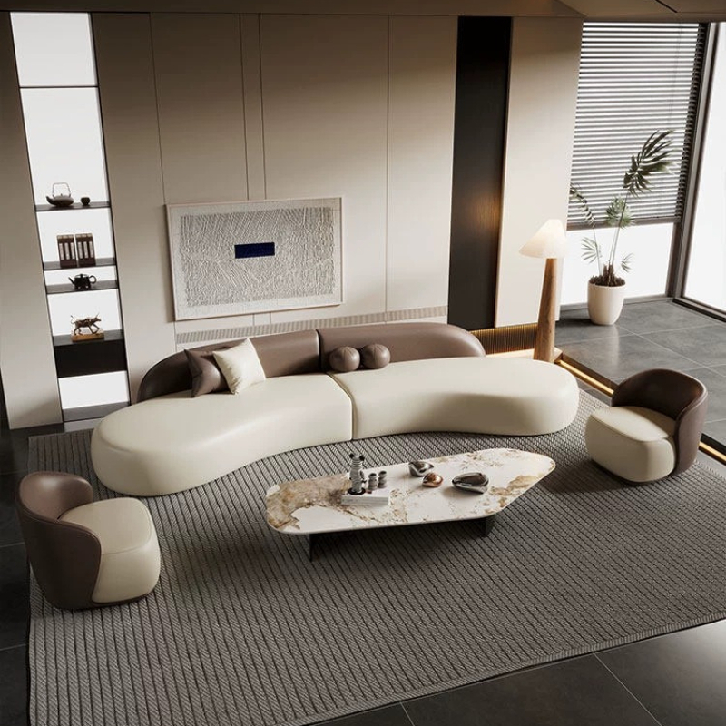 Sofá Curvo de Luxo Italiano Mo - Office Furniture Luxury avaliação e preço