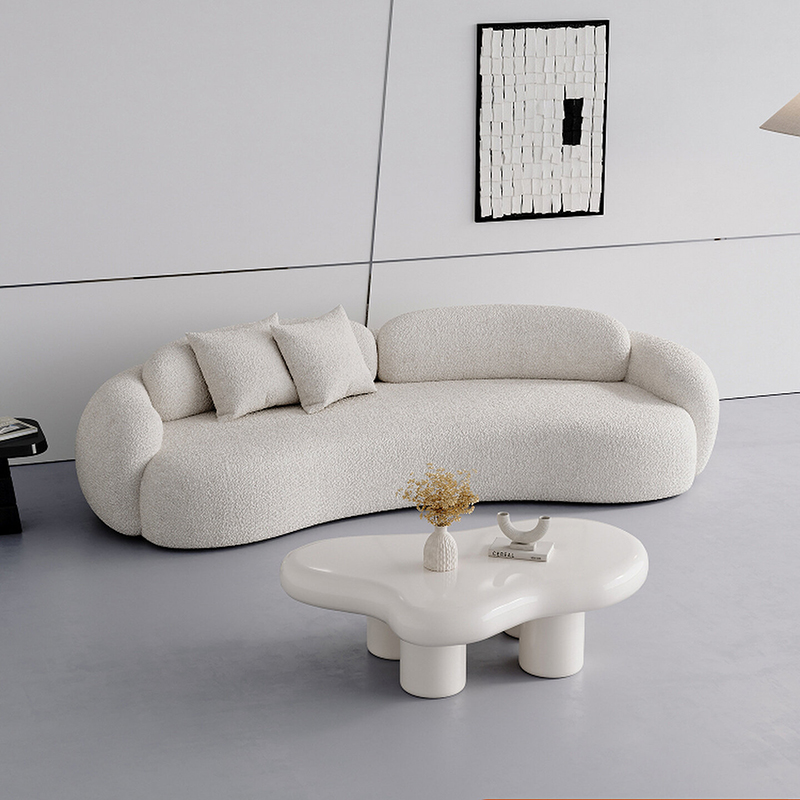 Sofá de Recepção Estilo Creme  - Office Furniture Luxury avaliação e preço