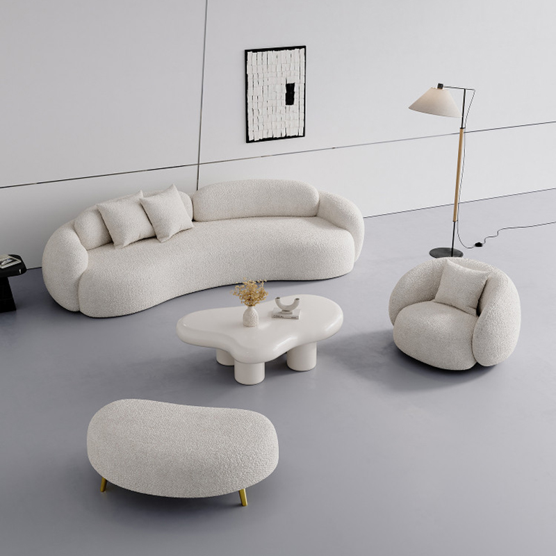 Sofá de Recepção Estilo Creme  - Office Furniture Luxury avaliação e preço