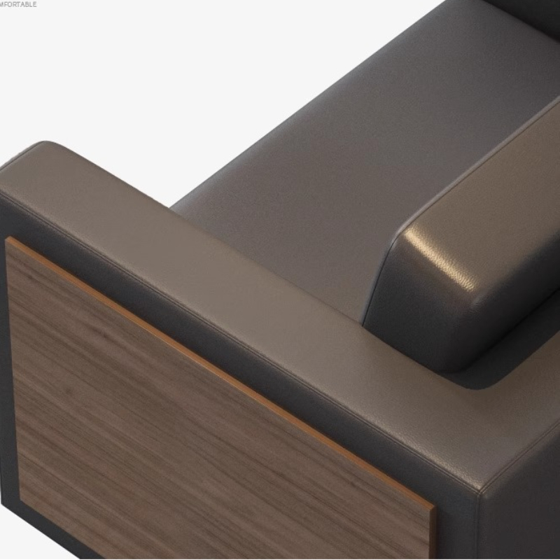 Sofás de escritório de couro d - Office Furniture Luxury avaliação e preço