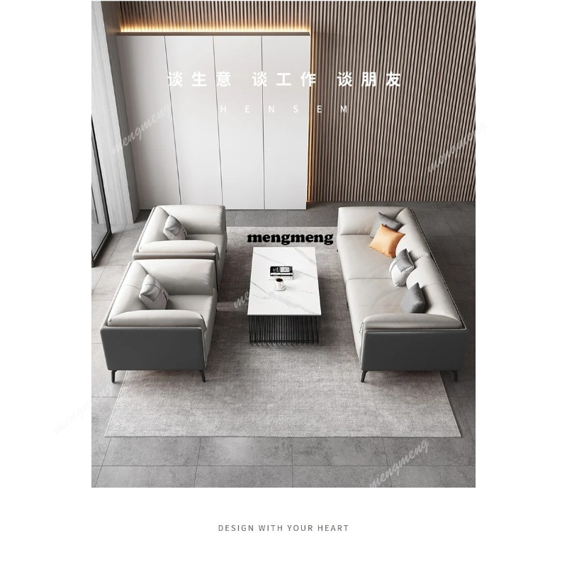 Sofás de Escritório em Couro p - Office Furniture Luxury avaliação e preço
