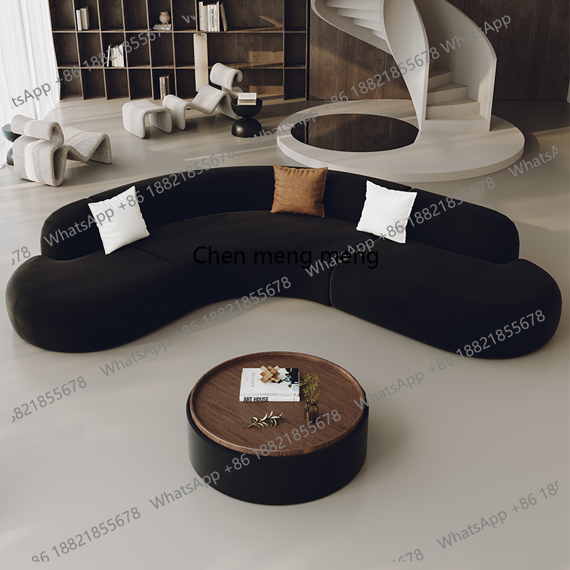 Sofá Curvo de Luxo para Área d - Office Furniture Luxury avaliação e preço