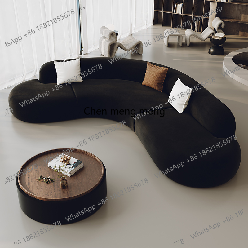 Sofá Curvo de Luxo para Área d - Office Furniture Luxury avaliação e preço