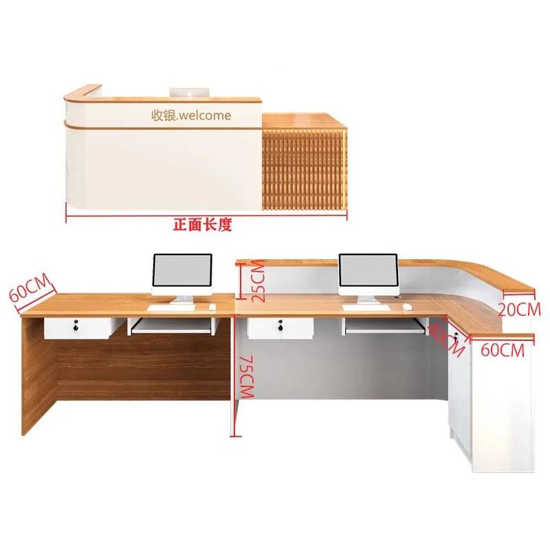 Balcão de Recepção de Luxo par - Office Furniture In Usa avaliação e preço