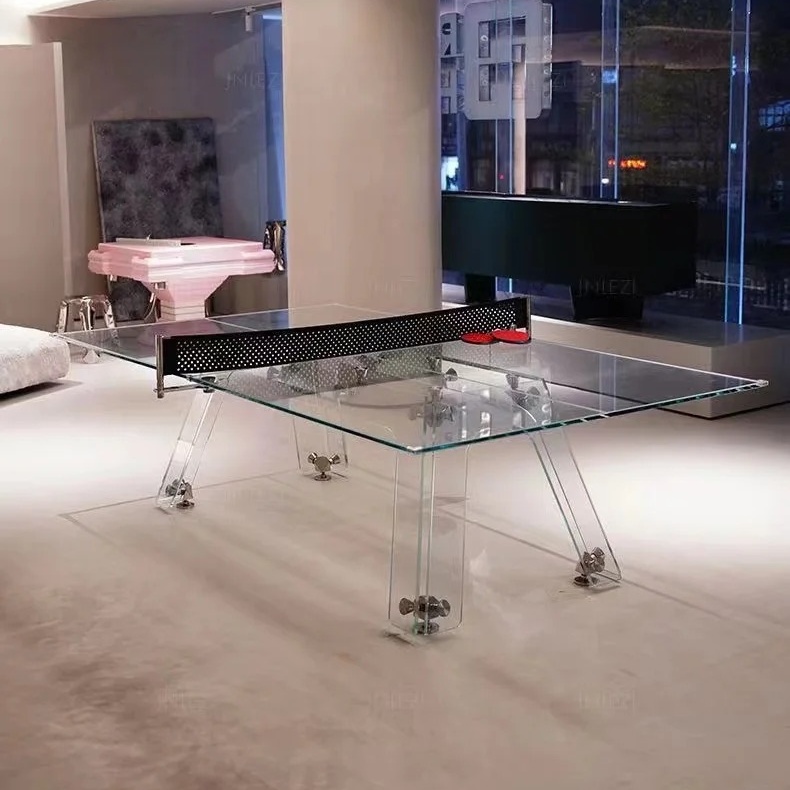 Mesa de Ping-Pong de Cristal d - Office Furniture Luxury avaliação e preço