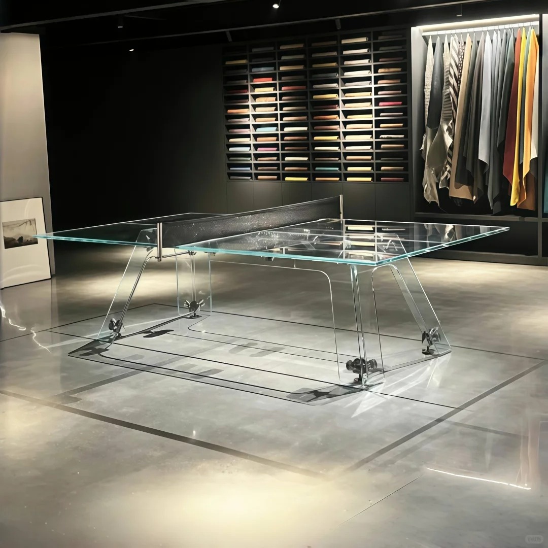 Mesa de Ping-Pong de Cristal d - Office Furniture Luxury avaliação e preço